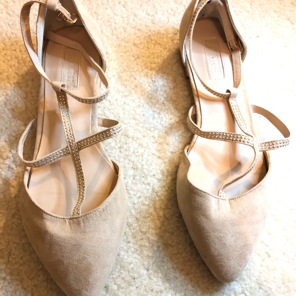 Gold sandals